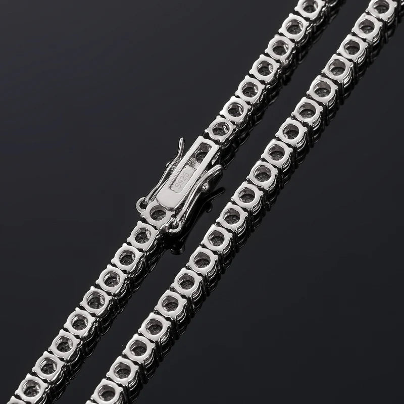 925 sterling silver and round-cut lab-grown diamonds, worn on a model’s neck and styled for everyday luxury.
moissanite tennis necklace
925 sterling silver moissanite necklace
lab-grown diamond necklace
GRA certified necklace
luxury moissanite jewelry
tennis necklace for men and women
real moissanite tennis chain
ethical diamond necklace
unisex moissanite necklace
affordable luxury jewelry
anniversary gift necklace
celebrity-inspired necklace anniversary gift necklace
celebrity-inspired necklace