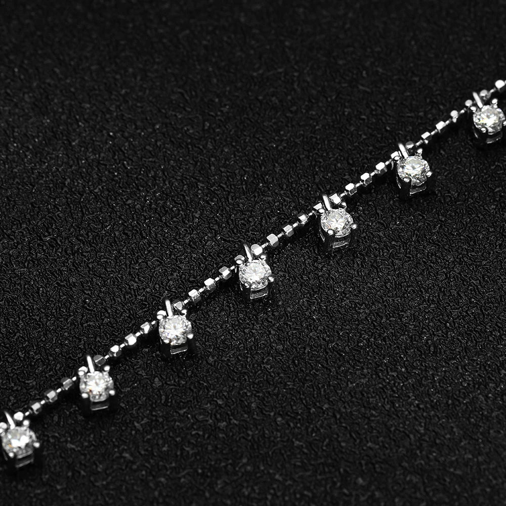 SYMI Jewel Chérie 30” Moissanite Drop Necklace - SYMI JEWEL
