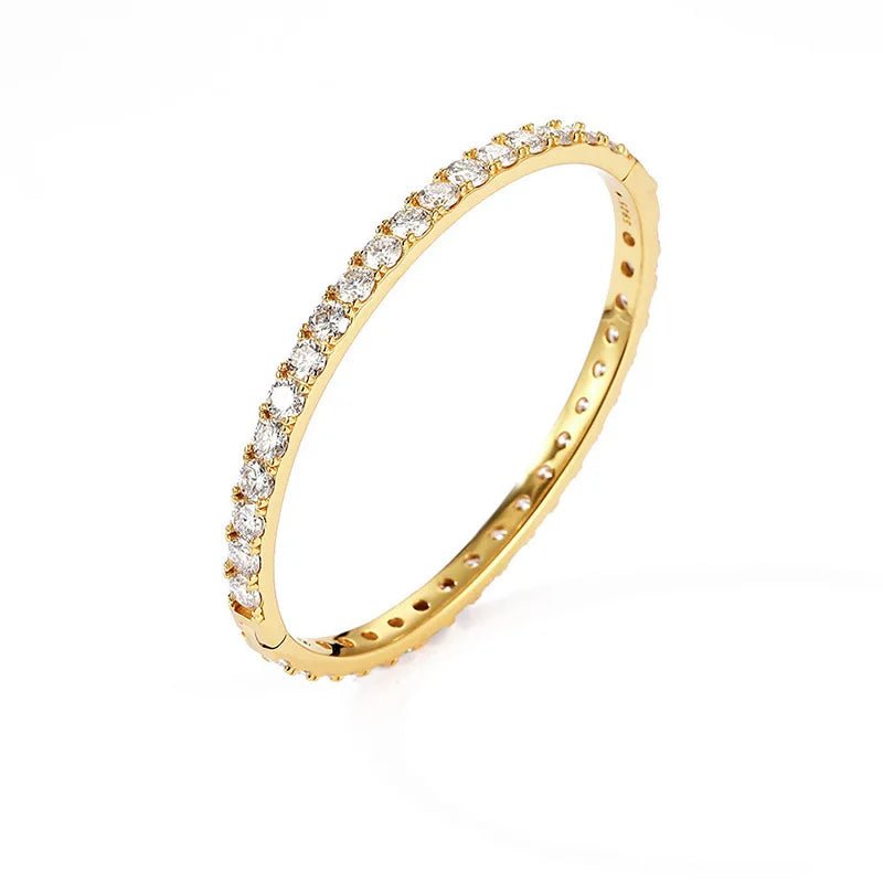 SYMI Jewel Moissanite Tennis Bangle - SYMI JEWEL