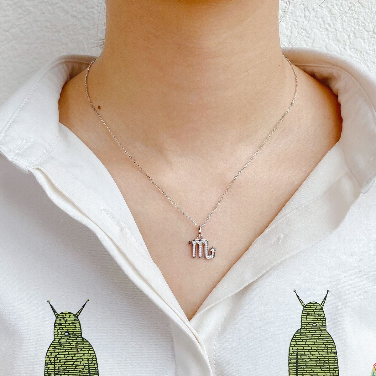Zodiac Pendant Necklace