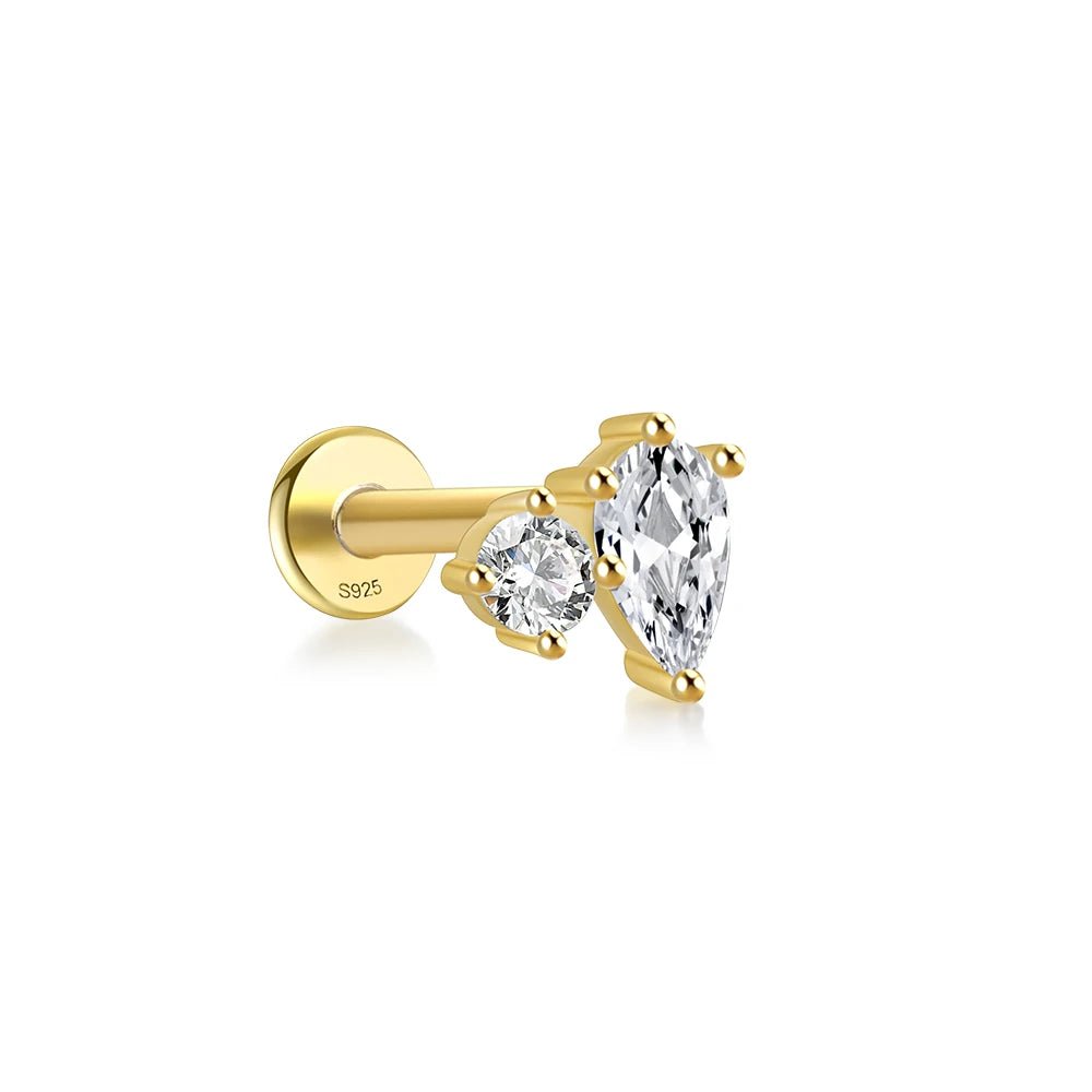 925 Sterling Silver Stud Earrings - SYMI JEWEL