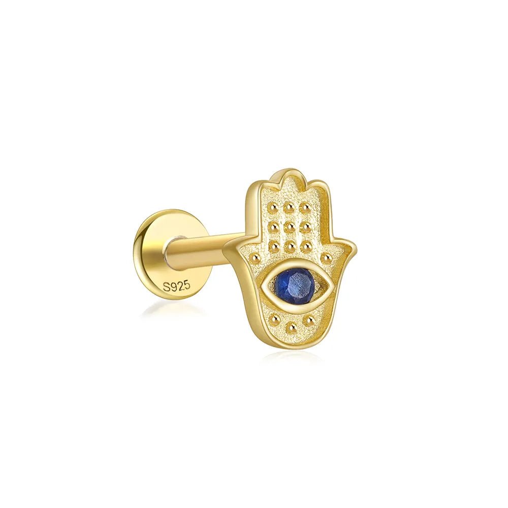 925 Sterling Silver Stud Earrings - SYMI JEWEL