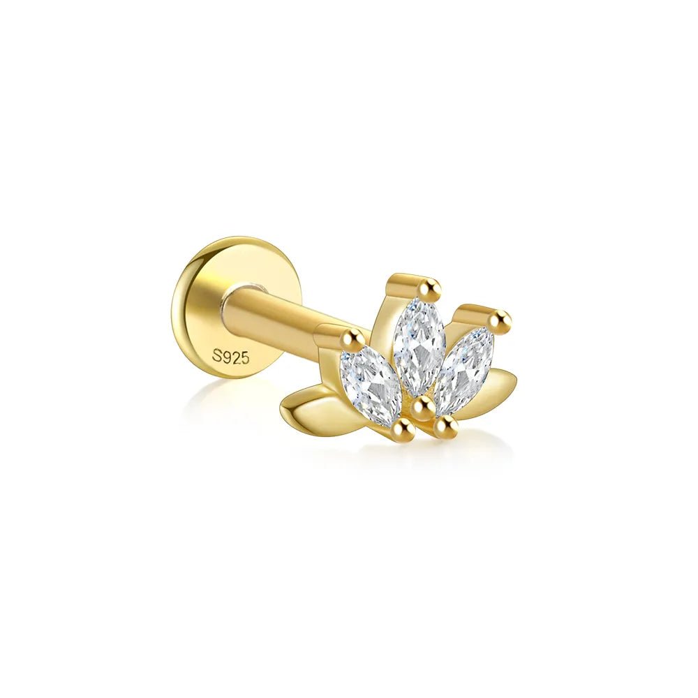 925 Sterling Silver Stud Earrings - SYMI JEWEL